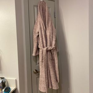 Barefoot dreams bathrobe pink